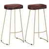 vidaXL Sgabelli da Bar Gavin 2 pz Legno Massello di Mango