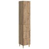 vidaXL Set di armadi 2 pz 33 x 34,5 x 90 cm Legno ingegnerizzato