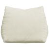 vidaXL Cuscino per Schiena Crema 45 x 20 x 35 cm Tessuto in Cords