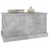 vidaXL Contenitore Grigio Cemento 70x40x38 cm in Legno Multistrato