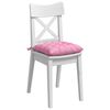 vidaXL Cuscini per Seduta 4 pcs Rosa 40 x 40 x 6 cm Tessuto