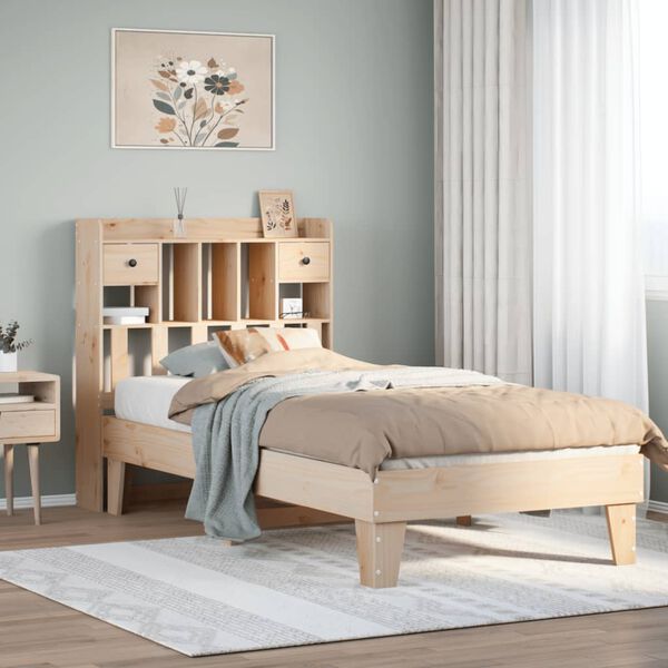 vidaXL Letto senza Materasso 90x190 cm in Legno Massello di Pino