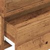vidaXL Comodino a Muro Legno Antico 45x26x28,5 cm