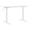 vidaXL Telaio Scrivania in Piedi Bianco (94-135)x60x(70-114)cm Acciaio
