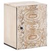vidaXL Mobile Appeso da Bagno Bianco 38 x 33,5 x 48 cm