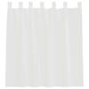 vidaXL Tende in Voile con Passanti 2 pz Bianco 140x140 cm