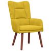 vidaXL poltrona Giallo 63 x 67 x 94 cm Velluto