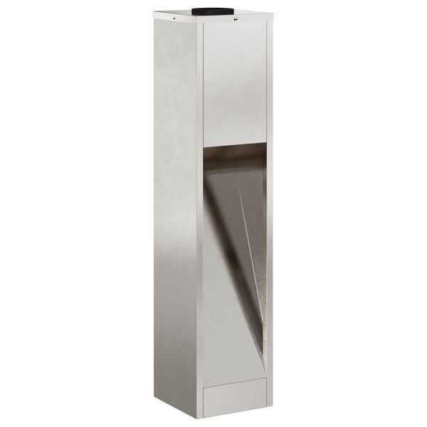 vidaXL Lucina LED Solare da Percorso 2 pcs Argento