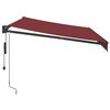 vidaXL Tenda da Sole Retrattile Automatica Bord&ograve; 350x250 cm