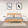 vidaXL Comodini 2 pz Bianchi 50x35x61,5 cm in Legno Massello di Pino