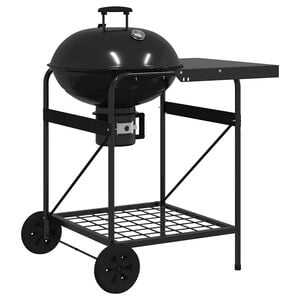 vidaXL Griglia da Esterno 91 x 71 x 107 cm Metallo Nero