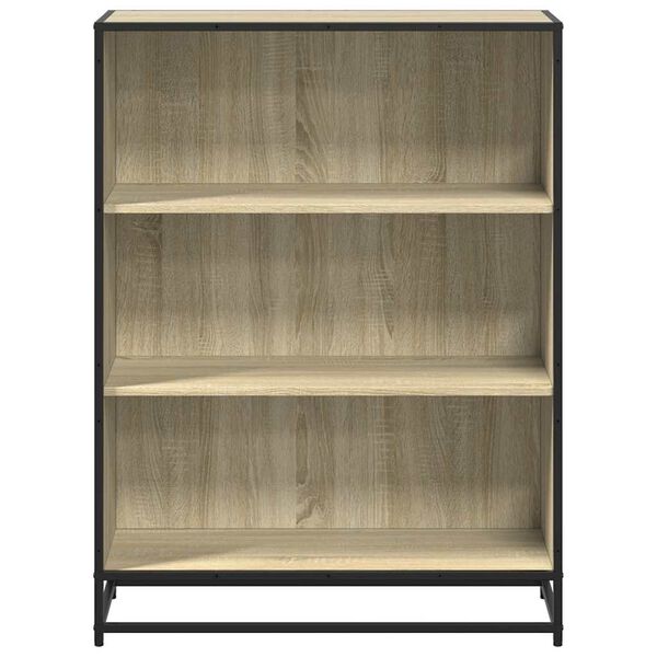 vidaXL Libreria Rovere Sonoma 80,5x35x107,5 cm in Legno Multistrato