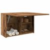 vidaXL Mobile da Bagno Legno Antico 60x25x40 cm in Legno Multistrato