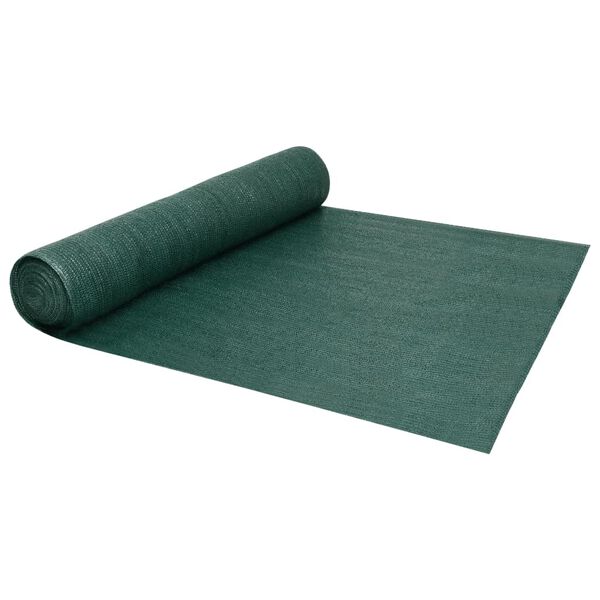 vidaXL Rete per Privacy Verde 1x25 m in HDPE 150 g/m&sup2;