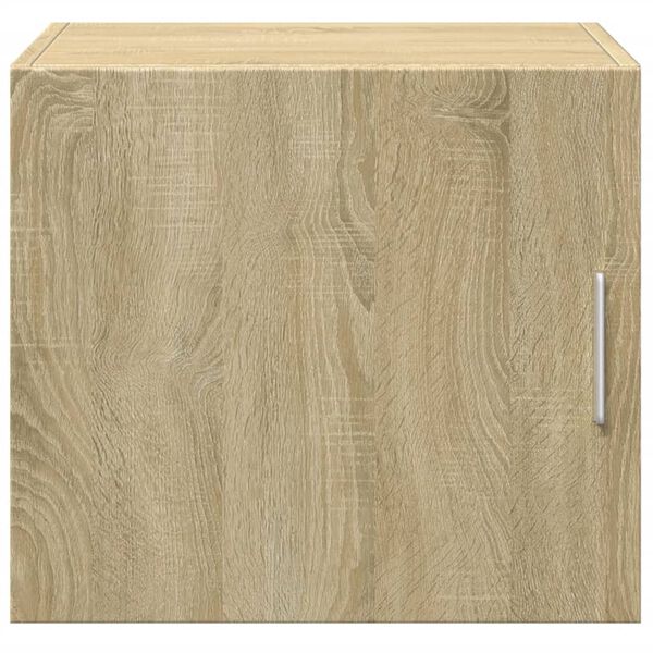 vidaXL Mobile a Parete Rovere Sonoma 45x42,5x40 cm Legno Multistrato