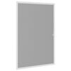 vidaXL Zanzariera per Finestre Bianca 80x120 cm