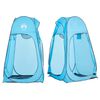 vidaXL Tenda Privacy Pop-Up Blu Impermeabile