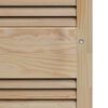 vidaXL Porta per Armadio 2 pcs Naturale 140,5 x 2,1 x 39,5 cm