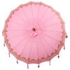 vidaXL Parasol Balinese Rosa 185 x 185 x 260 cm
