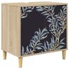 vidaXL Mobile da Bagno DOKKUM Sonoma 60 x 40 x 60 cm