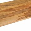 vidaXL Tavolo Consolle 110x30x75 cm in Legno Massello di Mango