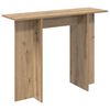vidaXL Tavolo consolle Rovere Artigianale 100 x 30 x 75 cm