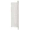vidaXL Nicchia da Doccia Bianco Opaco 41x36x10 cm