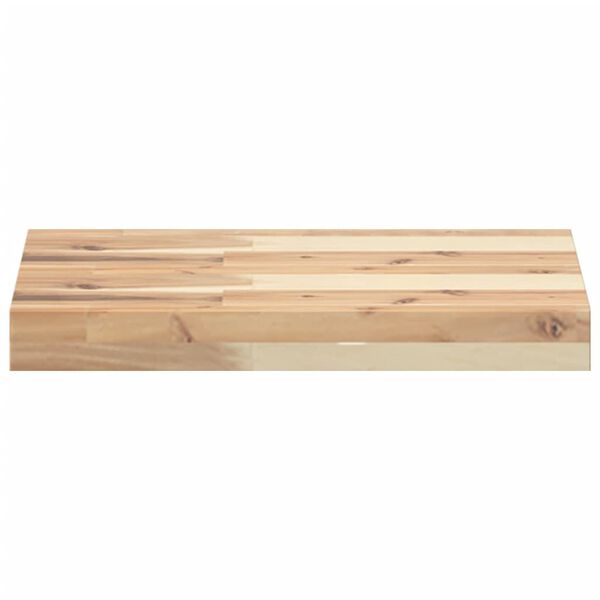 vidaXL Piano per Tavolo 40x30x4 cm Rettangolare Legno Massello Acacia