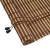 vidaXL Tenda a rullo Marrone 80 x 220 cm Bamb&ugrave;