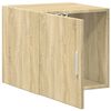 vidaXL Mobile a Parete Rovere Sonoma 40x42,5x40 cm Legno Multistrato