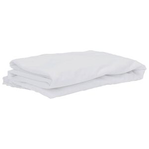 vidaXL Coprimaterasso Bianco 80x200 cm Impermeabile