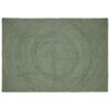vidaXL Tappeti per area Verde Oliva 160 x 230 cm Juta