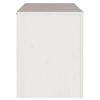 vidaXL Mobile TV Drammen Bianco 99 x 43 x 55 cm Legno massello di pino