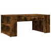 vidaXL Tavolino da Salotto Rovere Fumo 102x55x42 cm Legno Multistrato
