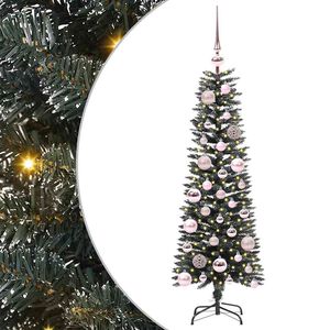 vidaXL Albero di Natale artificiale con 150 LED Verde 120 cm