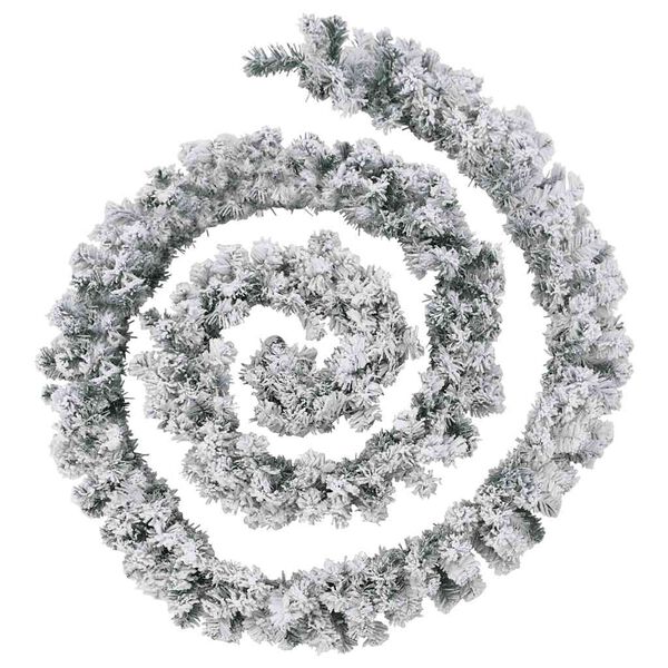 vidaXL Ghirlanda Natalizia con Luci a LED 20 m in PVC Verde