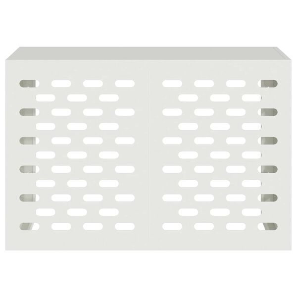vidaXL Copertura per condizionatore d'aria Bianco 90 x 40 x 60 cm