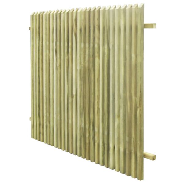 vidaXL Recinzione da Giardino in Legno di Pino Impregnato 170x125 cm