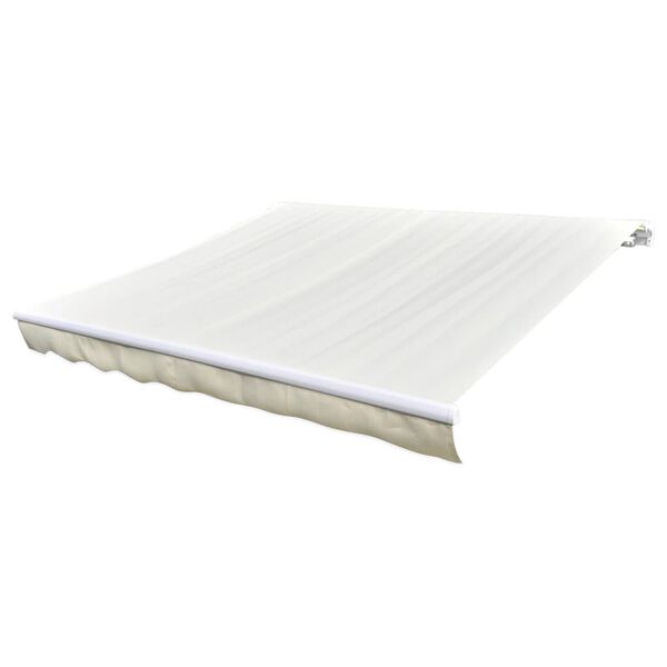 vidaXL Tendone Parasole in Tela Crema 450x300 cm