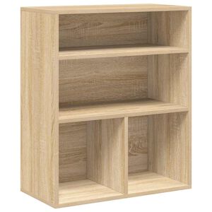vidaXL Libreria Rovere Sonoma 60x30x71,5 cm in Legno Multistrato