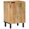vidaXL Mobiletto da Bagno Marrone 38x33,5x58 cm Legno di Mango