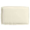 vidaXL Cuscino Crema 60 x 40 x 8 cm Tessuto Oxford