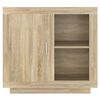 vidaXL Credenza Rovere Sonoma 80x40x75 cm
