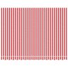 vidaXL Tessuto di Ricambio per Tenda Strisce Rosse e Bianche 3,5x2,5 m