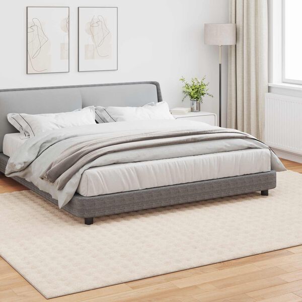 vidaXL Tappeti per area HUARTE Beige 340 x 240 cm Poliestere