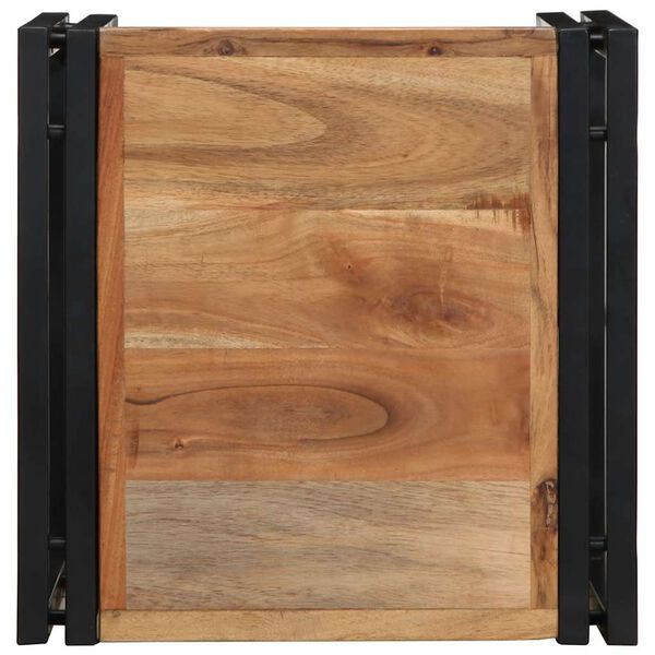 vidaXL Tavolino da Salotto 40x40x35 cm in Legno Massello di Acacia