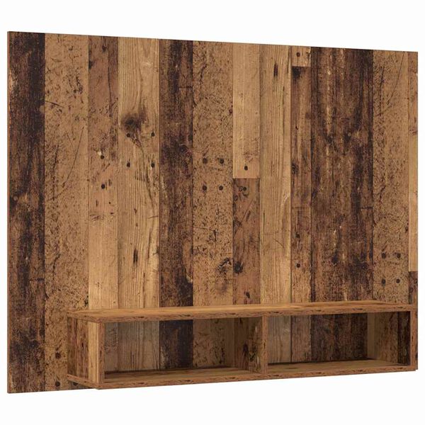 vidaXL Set mobile TV Legno vecchio 120 x 23,5 x 90 cm