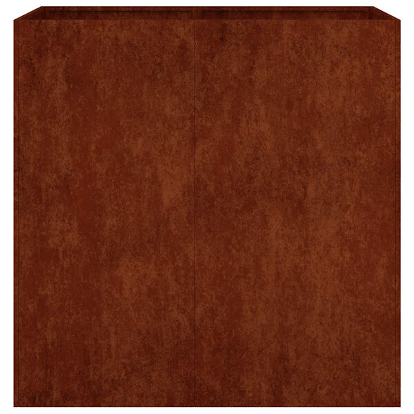 vidaXL Fioriera 80x40x80 cm in Acciaio Corten
