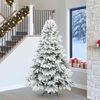 vidaXL Albero di Natale artificiale con 300 LED Bianco 240 cm PE e PVC