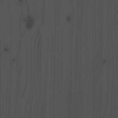 vidaXL Fioriera da Giardino Grigia 62x30x69 cm Legno Massello di Pino